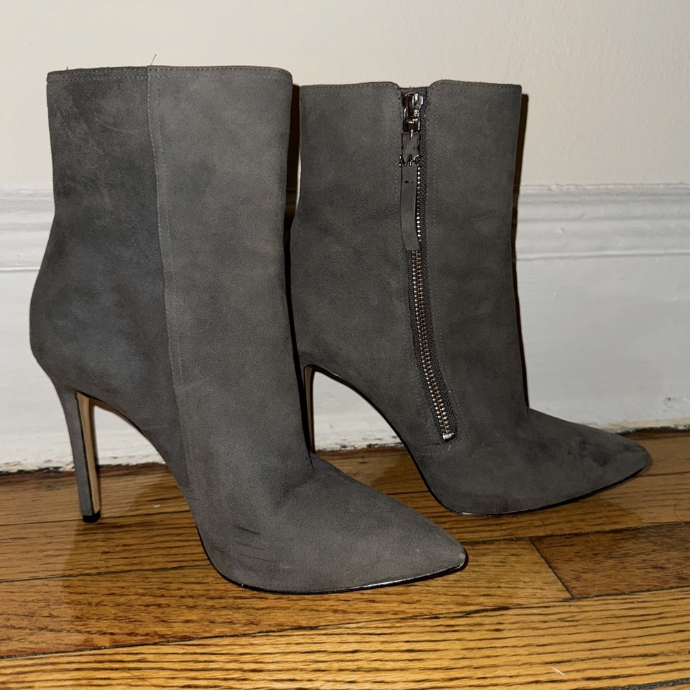 Michael Kors Grey Suade Booties